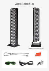 High Power Whole Body RTL300 LED Red Light Therapy Physiotherapy light therapy device 1200W pulse wiht mobile stand