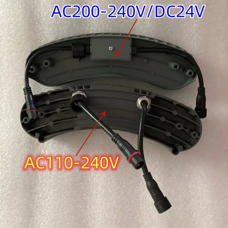 1pcs 12W IP65 Waterproof Ring Column Light Outdoor Garden Landscape LED Holding Tree Lamp Plug-in Ground Spotlight