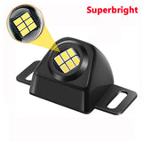 Car Reverse Light High Brightness Reversing Flashing Warning Lamp Auto Parking Tail LED Bulb Light 12-24V for Car Motorcycle
