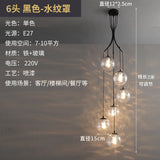 Modern Nordic Spiral Staircase Pendant Light for Dining Room Loft Apartment Villa Stairwell Decoration Chandelier Home Decor