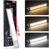 LED Motion Sensor Light Wireless LED Night Light Type C Rechargeable Light Cabinet Wardrobe Lamp Staircase Backlight For Kitchen