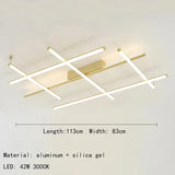 COORDINATES Pendant Light Italy Designer Tube Gold Chandeliers for Kitchen Hotel Staircase Linear scandinavian Pendant lamp