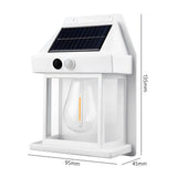 Solar Outdoor Wall Light - Waterproof LED Energy Lamp for Garden & Fence