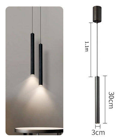 Modern Ceiling Lights Long Strip Chandeliers For Living Room Bedroom Bedside LED Indoor Hanging Lamp Home Lighting Ceiling Lamp