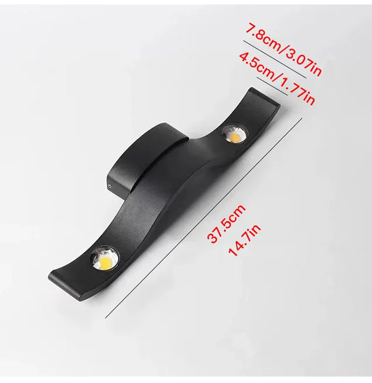 IP65 Waterproof Outdoor LED Wall Light (9W / 15W) - Aluminum Garden & House Sconce Fixture for Corridor, Aisle & Porch