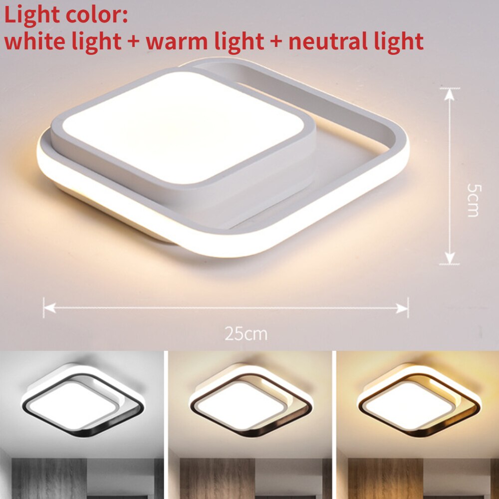 Modern LED Ceiling Lights Chandelier Nordic Living Room Lamp Lighting Minimalist Eye Protection for Indoor Living Room Bedroom