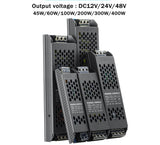 High Quality Mute Lighting Transformers AC110/180V-220V Constant Output DC12V 24V 48V 100W 200W 300W 400W LED Strip Power Supply