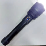 New Super Flashlights Torches Ultra Powerful Flashlight USB Recharge Flash Light 12000MAh LED Flashlight Zoom Tactical Lantern
