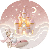 Children's Room Decoration Painting Wall Lamp Girls' Room Hanging Painting New Creative Cartoon Castle Lamp Painting bedroom LED
