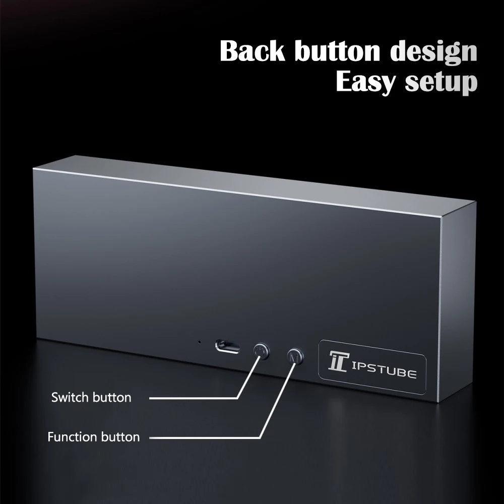 Smart Bluetooth Quantum Clock Night Light APP Control DIY Alarm Clocks Desk Decoration Light For Gaming Room Bedroom Decor