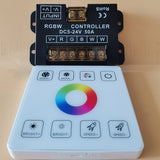 86sty 2.4G RF Single color/CCT/RGB/RGBW/RGBWC LED Strip Light Controller wireless remote Touch Panel Switch Dimmer 5V 12V 24V