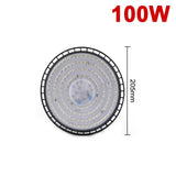 220V UFO LED High Bay Light (100W/150W/200W) - Super Bright IP65 Waterproof Industrial Lighting for Warehouse & Factory