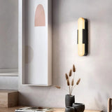 Natural Spanish Marble Wall Light LED Copper Bedroom Reading Wall Lamp Stair Aisle Dining Room Parlor Sconce Dropshipping LED