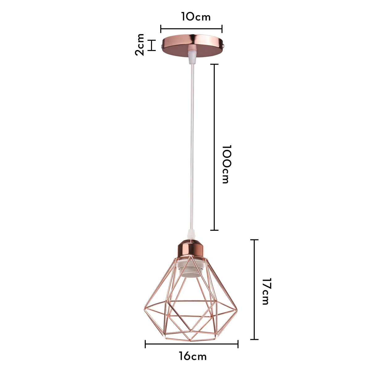 Industrial Pendant Light Led Adjustable Hanging Lamp Shade for Home Kitchen Metal Cage Pendant Lighting for Island Dining Room