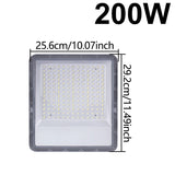 LED Flood Light Outdoor Spotlight (10W–100W) 220V - 6500K Daylight IP66 Waterproof Wall Lamp for Garage, Gym & Street