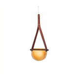 Modern Creative Restaurant Chandelier Nordic Bedroom Living Room Hotel Villa Leather Glass Chandelier