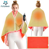 Red Light Therapy Blanket 660nm 850nm - Infrared Heating Shawl for Pain Relief