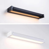 Adjustable Angle Outdoor Waterproof LED Wall Lamp (Aluminum, Hardwired) - Modern Minimalist Exterior Sconce Light Fixture for Garden, Porch & Patio