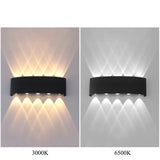 Up and Down LED Wall Lamp Waterproof Interior Wall Light For Bedroom Living Room Corridor Indoor Outdoor Lighting