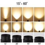 Dimmable Spot light Led Downlights Track Light Surface Mounted5w 7w 9w Background Lamp LED COB Ceiling Indoor Lighting