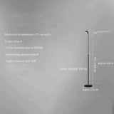Nordic Designer Postmodern Red LED Home Decor Tall Standing Light Minimalist Metal Height Adjustable Living Room Floor Lamp