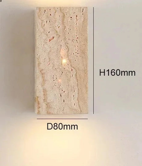 Indoor /outdoor yellow cave stone wall lamp courtyard home designers landscape wall light homestays gardens decoration sconces