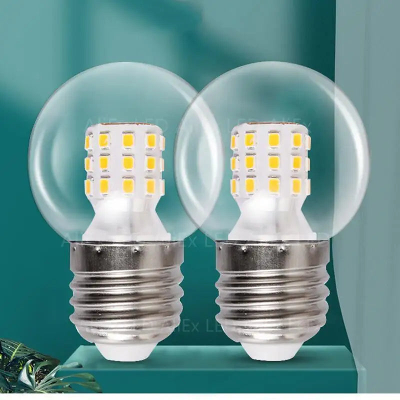 4PCS Led Bulb E27 Light Bulbs For Home 7W 9W 12W GLOBE G45 SMD2835 Leds AC220V 230V Indoor Lighting For Living Room Table Lamp