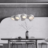 Loft Irregular E27 Pendant Lights For Living Room Lustre White Hanging Lamp Foyer Suspend Lamp Fixture Nordic Dining Room light