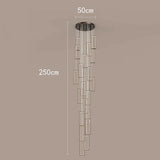 Nordic home decoration, stair chandelier, living room and dining room Pendant lights, ceiling light, indoor lighting