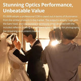 FS-300B 300W Bi-Color LED Video Light - 2700K-6500K Studio Spotlight