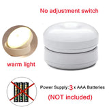 Wireless LED Motion Sensor Night Light - USB Rechargeable Closet & Cabinet Lamp