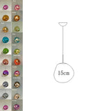 Nordic Lava Texture LED Pendant Light - Minimalist PVC Hanging Lamp