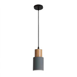 Nordic Pendant Light Wooden Macaron LED Iron Hanging Lamps For Living Room Bedroom Bedsides Restaurant Cafe's Home Decor's Lighting