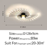 2025 New Creative fireworks Modern led Chandelier For Studyroom Bedroom Kitchen hall Lighting Decor Indoor Lamp Warm Home Lustre