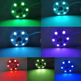 1/2/4 Pcs Dimmable 5V USB RGB LED Light Board with Remote Control - High-Brightness Colorful Gradient Module PCB Panel for DIY Model Display