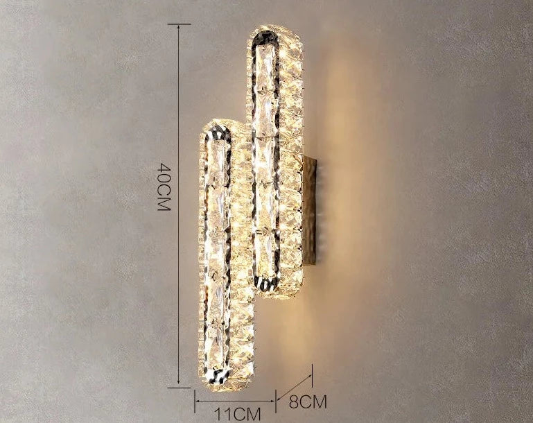 Modern Foyer Luxury 3 Dimmable Ceiling Chandelier Light Lustre K9 Crystal Liner Ceiling Lamp Indoor Lighting Decors Led Luminaire
