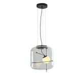 Modern Nordic Minimalist Restaurant LED Pendent Lamp Bedroom Bedside Creative Coffee Shop Bar Study Glass Decorative Light Art