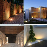 Waterproof 3W LED Garden Buried Light - Square Outdoor Recessed Deck Spotlight