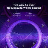 Electric Mosquito Fly Trap Harmless Mosquito Fly Exterminator Professional Inhalation Zapper Indoor Trap Multifunctional