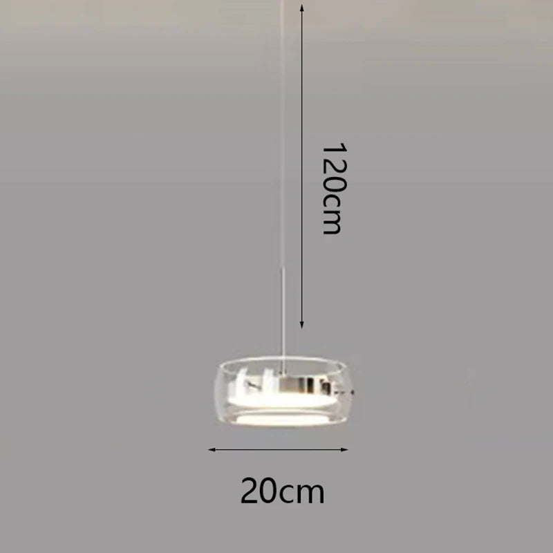 Modern LED Pendant Light for Living Room - Luxury Home Decor Chandelier