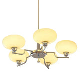 Retro Artistic Design Glass Pendant Light Ball Used in Bedrooms Study Rooms Living Kitchens  Island Chandelier Indoor Hanging