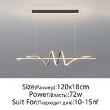 Modern LED Pendant Light - Minimalist Home Decor Chandelier for Living Room
