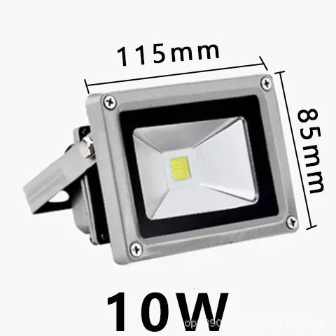 NEW 7 Color RGB LED Spotlight With Remote 10W 20W 30W 50W IP65 Waterproof for Outdoor Garden Projector Lighting LED Flood Lights