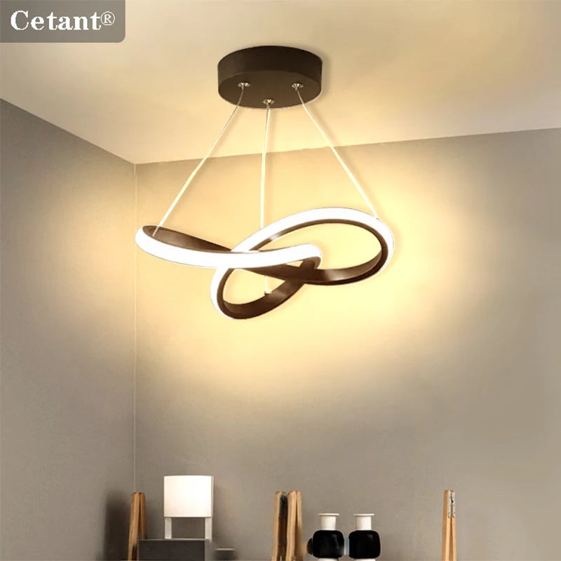 Modern LED Ceiling Pendant Lamp Dining Room Corridor Lamp Bedroom Living Room Personality Creativity Simple Illumination Light