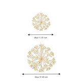 LED Lighted Lighted Christmas Ball Ornament Snowflakes Starry Sky Led Christmas Pendant Exquisite 30cm/50cm LED Starburst Lights