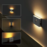 Motion Sensor Light Wireless LED Night Lights Bedroom Decor Light Detector Wall Decorative Lamp Staircase Closet Aisle Light