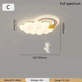 Nordic Cloud Child Stylish Ceiling Lights for Girl Bedroom Nursery Children's Room Chandelier Home Decor Lighting Luster Fixture
