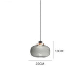 Nordic Pendant Lighting Modern Indoor Glass Ceiling Lamp Chandelier Island Dining Led Simple Bedside Hanging Lustres Fixture