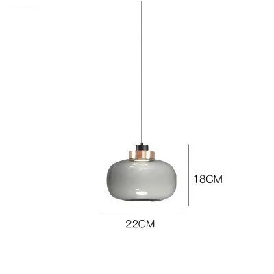 Nordic Pendant Lighting Modern Indoor Glass Ceiling Lamp Chandelier Island Dining Led Simple Bedside Hanging Lustres Fixture