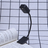 For Kindle & Notebook Reading Light LED Book Light Table Lamp Mini Flexible Clip